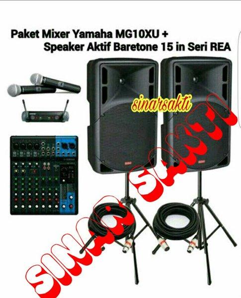 Jual PROMO MURAH PAKET SOUND SYSTEM OUTDOOR DAN INDOOR MIXER