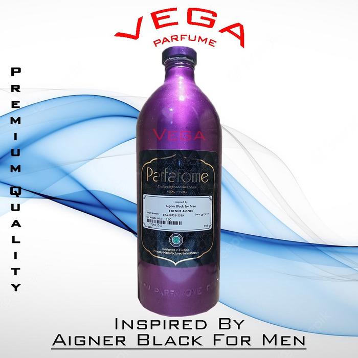 Jual Aigner Black For Men Premium Parfarome Kemasan 1kg Murni