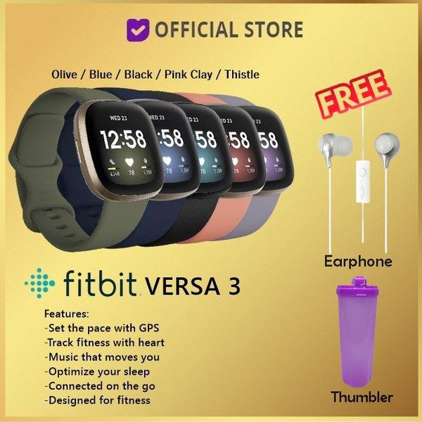 Fitbit Versa Health And Fitness Smartwatch Versa3 Smart Watch