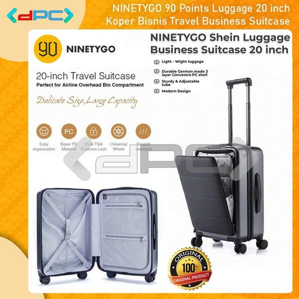 Jual Xiaomi 90 Points Koper Luggage Suitcase 20 inch Front