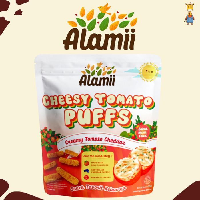 Gambar Alamii Puff 30gr Snack Bayi - Cheesy Tomato dari juniorbabyshopp undefined Tokopedia