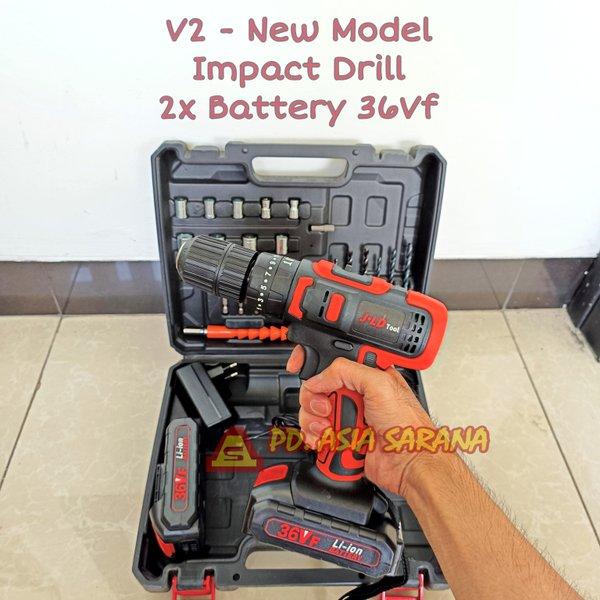 Jual Impact Cordless Drill Battery 29Pcs Set 36Volt JLD Mesin