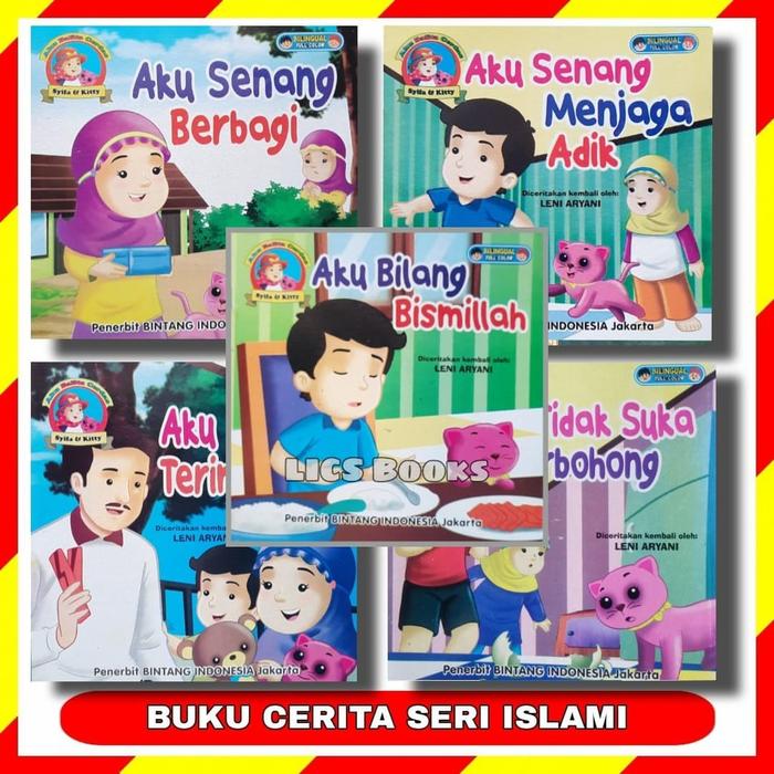 Jual Buku Cerita Anak Bergambar Bilingual 2 BahasaTema Islami Bergambar ...