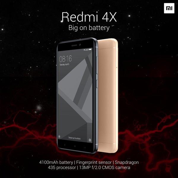 Jual Dijual XIAOMI REDMI 4X RAM 2GB ROM 16GB Berkualitas Jakarta
