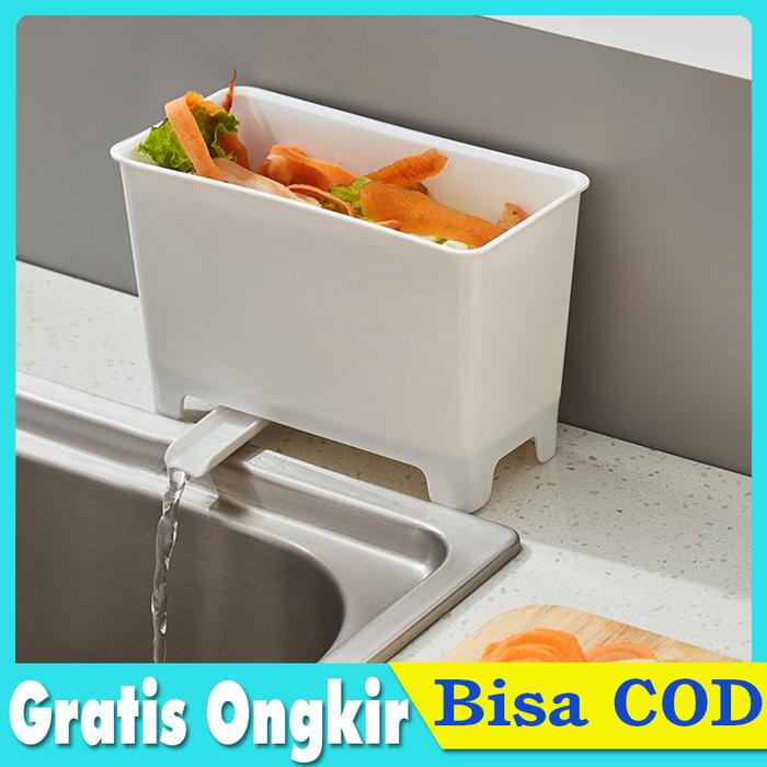 Gambar Tempat Sampah Kering Dan Basah Wastafel Dapur Saringan Sampah Wastafel - Filter dari IDT4 undefined Tokopedia