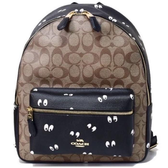 Tas Coach Coach Monogram Backpack Coach F58314 Charlie Backpack In