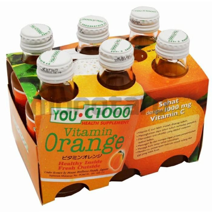 Gambar Promo YOU C-1000 Orange 140ml isi 6 Botol Berkualitas dari richa-avisa undefined Tokopedia