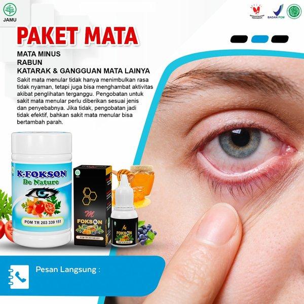 Gambar KK4842 Obat Vitamin Mata Glaukoma Katarak Mata Merah De Nature A2421 dari SAHURRAM STORE undefined Tokopedia