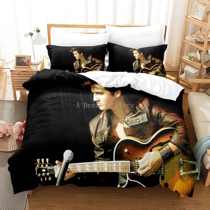 Gambar Qq New 3D Print Comforter Bedding Set Duvet Covers Pillowcases dari qq tokoku undefined Tokopedia