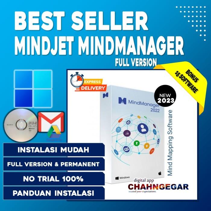 Gambar Mindjet MindManager 2023 Mind Mapping Software Visualization Tools - dari LACOCOCR STORE undefined Tokopedia
