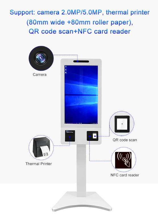 Jual 32 Inch Self Service Payment Kiosk Automatic Touch Screen Kiosk ...