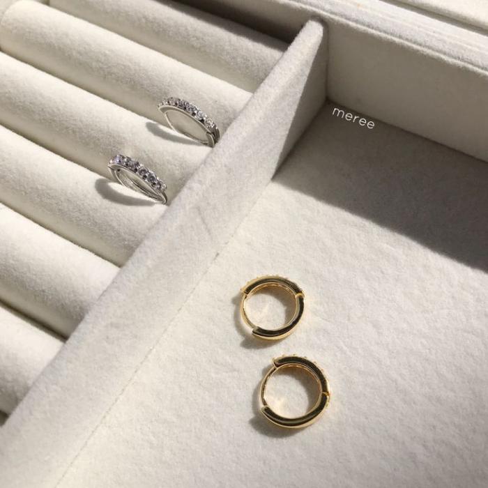 Gambar Meree - Lilou Anting Wanita Sterling Silver - Gold dari MEREE undefined Tokopedia