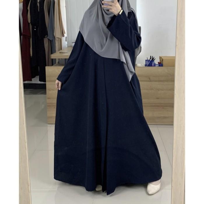 Gambar ABAYA LUXURY ARABIC BASIC HITAM ARAB SAUDI BAJU UMROH WANITA TERBARU - EKONOMIS, S dari Humasyari Fashion Boutique undefined Tokopedia