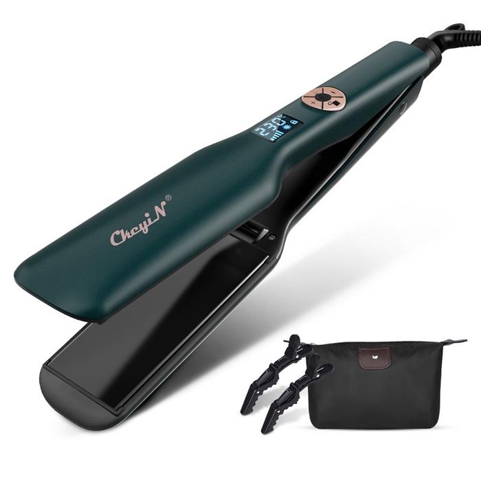 Jual CkeyiN Wide Plate Hair Straightener Flat Iron Straightening