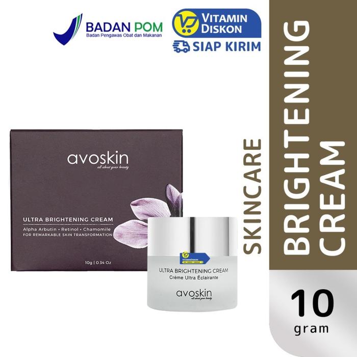 Gambar Avoskin New Ultra Brightening Cream - 10g Memudarkan Noda Hitam dari vygetemu undefined Tokopedia