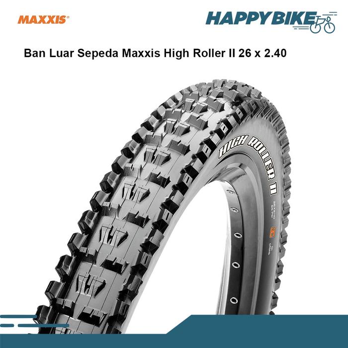 Maxxis Ban Luar Sepeda 26x240 High Roller Ii Bicycle Outer Tires Mtb