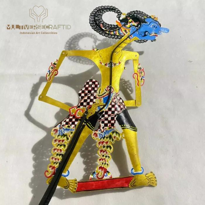 Gambar Wayang Kulit Sapi Asli Antasena/Ontoseno Alusan Ukuran Standar Dalang dari Multiverse Craft Id undefined Tokopedia
