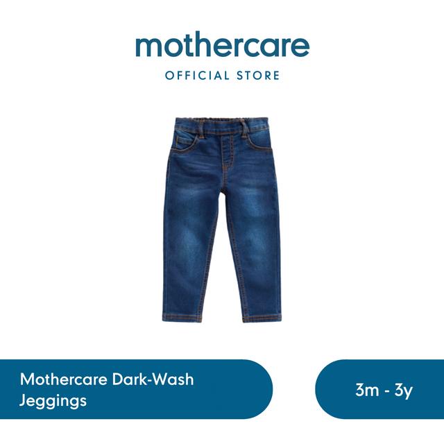 Gambar Mothercare Dark-Wash Jeggings - Celana Jeans Anak Perempuan - 3-6 months dari Mothercare Indonesia undefined Tokopedia