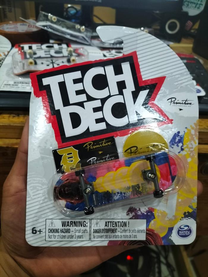 Gambar Tech Deck Single Pack 2023 - Primitive 2 dari Etaks.Skate.Store undefined Tokopedia