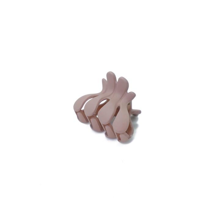 Gambar Stroberi Mini Basic Petal Hair Clip - Cokelat Muda dari Stroberi Accessories undefined Tokopedia