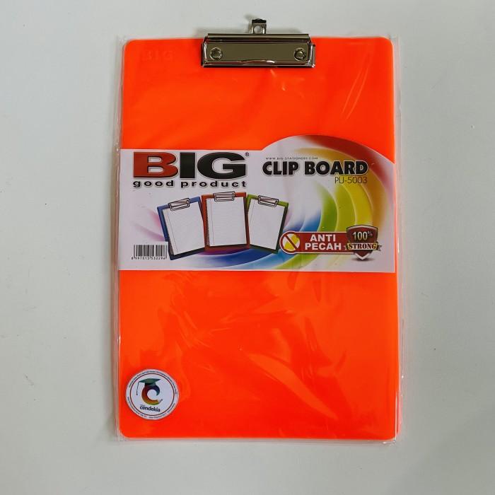 Gambar Papan Scanner Jalan Clip Board BIG PU-5003 Warna Terang - Orange dari Cendekia ATK undefined Tokopedia