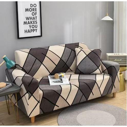 Gambar (SerbaSerbi) Cover Sarung Sofa Motif UK 2 Dudukan Seater Import - Motif 9, Sarung Bantal dari TK.Serba Serbi undefined Tokopedia