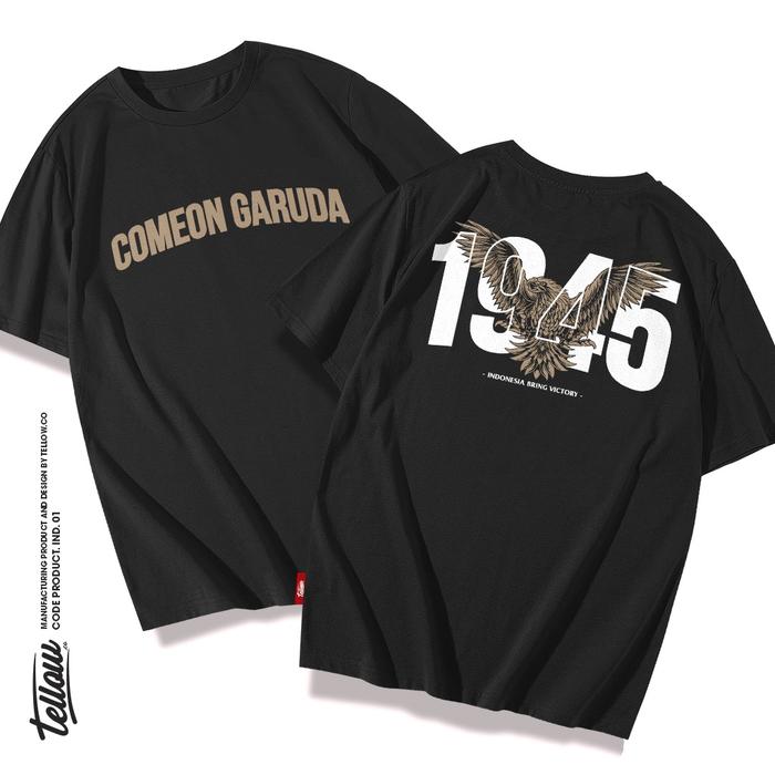 Gambar Tshirt Kaos Suporter Sepak Bola Timnas Indonesia Ultras Garuda 1945 - IND. 01, M dari Diwansa. undefined Tokopedia