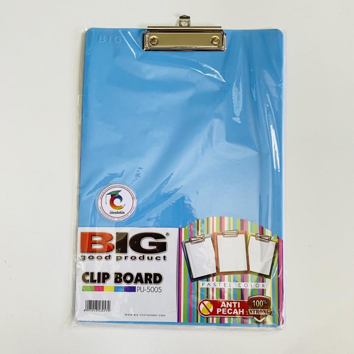 Gambar Papan Scanner Jalan Clip Board BIG PU- 5005 Warna Pastel - Biru Muda dari Cendekia ATK undefined Tokopedia