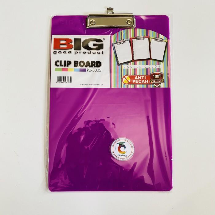 Gambar Papan Scanner Jalan Clip Board BIG PU- 5005 Warna Pastel - Ungu dari Cendekia ATK undefined Tokopedia