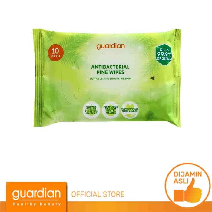 Gambar Guardian Antibacterial Wet Wipes Scented 10S dari Guardian Official Store undefined Tokopedia