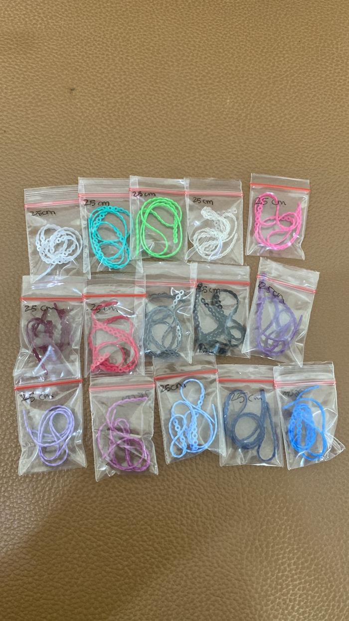 Gambar AO Power Chain American Orthodontics AO 25 cm 25cm - Burgundy dari DarmaMedika undefined Tokopedia