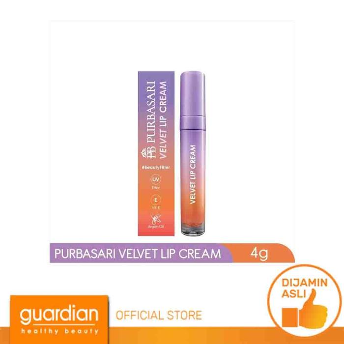 Gambar Purbasari Velvet Lip Cream 05 Hazelnut 4Gr dari Guardian Official Store undefined Tokopedia