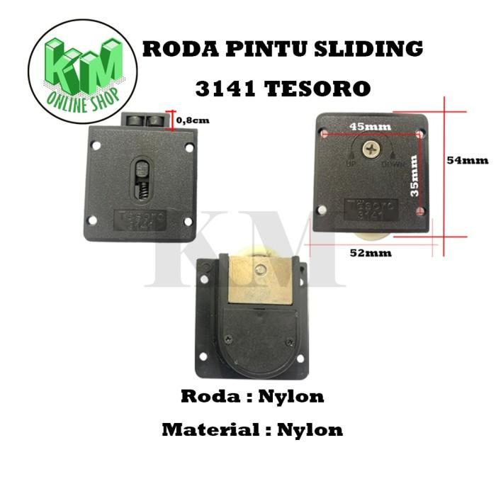 Gambar Roda Pintu Lemari Geser SD 3141 Sliding Huben - 3141 TESORO dari KM Onlinshop undefined Tokopedia