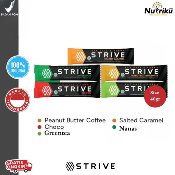 Gambar strive energy bar 40 Gram dari giuyama undefined Tokopedia