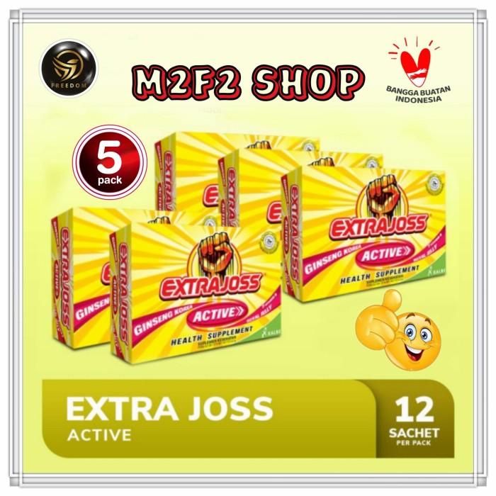 Gambar Extra Joss Active Original Serbuk 12 Sachet - 4 gr (Harga 5 Pack) dari theara undefined Tokopedia