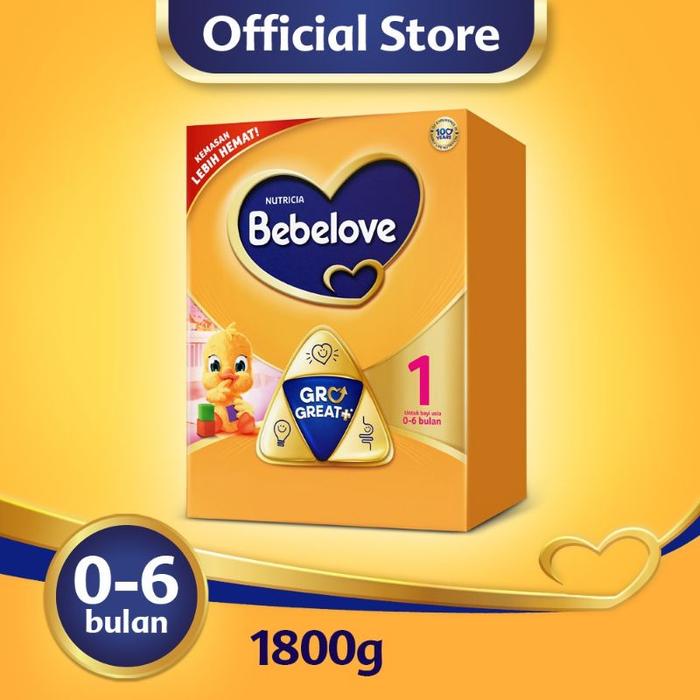 Gambar Dijual Bebelove 1 1800gr Susu Formula Untuk Bayi 0-6 Bulan Berkualitas dari sandrina, toko undefined Tokopedia