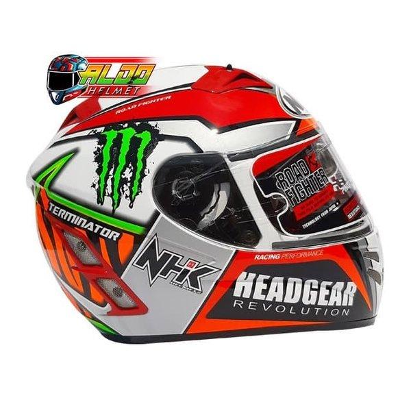 Nhk Terminator Helm Nhk Full Face Putih Helm Nhk Terminator Clearance