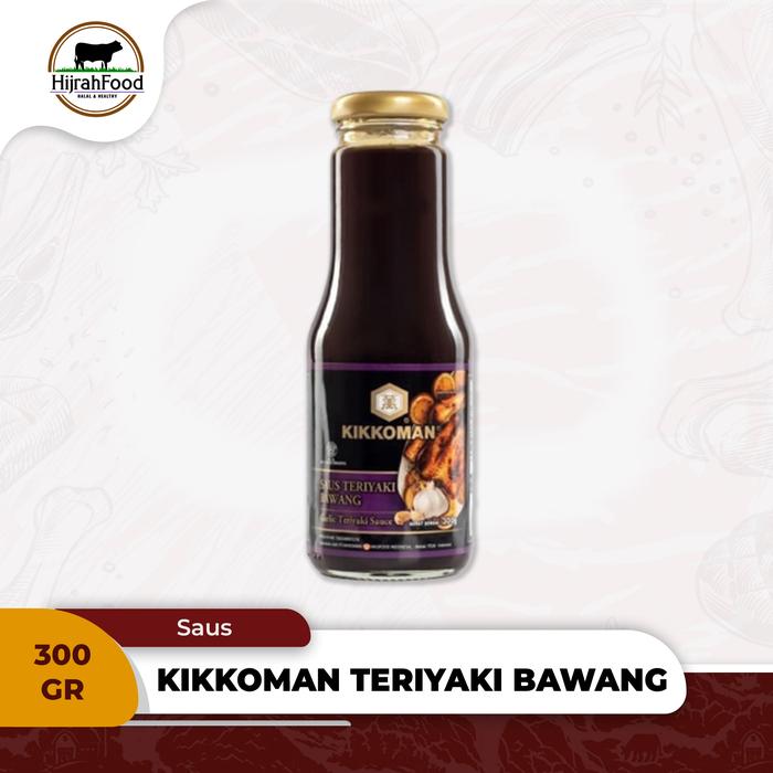 Gambar Kikkoman Garlic Teriyaki / Saus Teriyaki Bawang - Halal (Qty. 300 gr) - Normal dari Hijrahfood Meatshop Tanjung Duren Jakbar undefined Tokopedia
