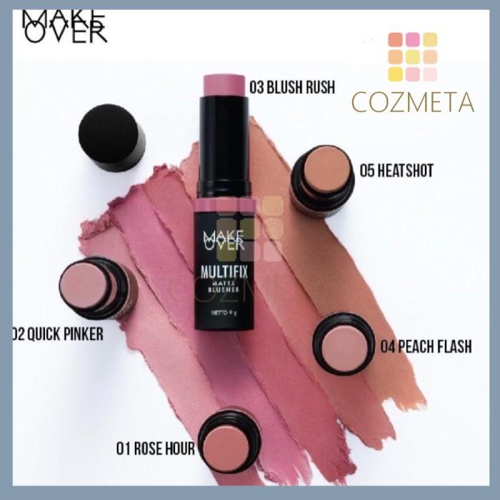 Gambar Make Over Multifix Matte Blusher 9gr Makeover Blush On Stick - 02 dari revayanti undefined Tokopedia
