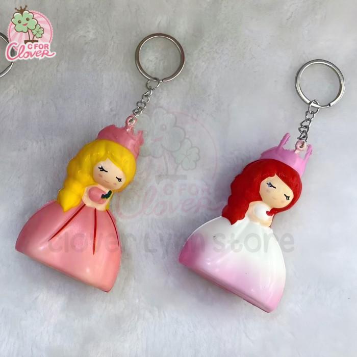 Gambar SMALL SIZE SQUISHY KEYCHAIN putri pencet soft slow ganci girl - Elegant Princes dari CforClover Slime undefined Tokopedia