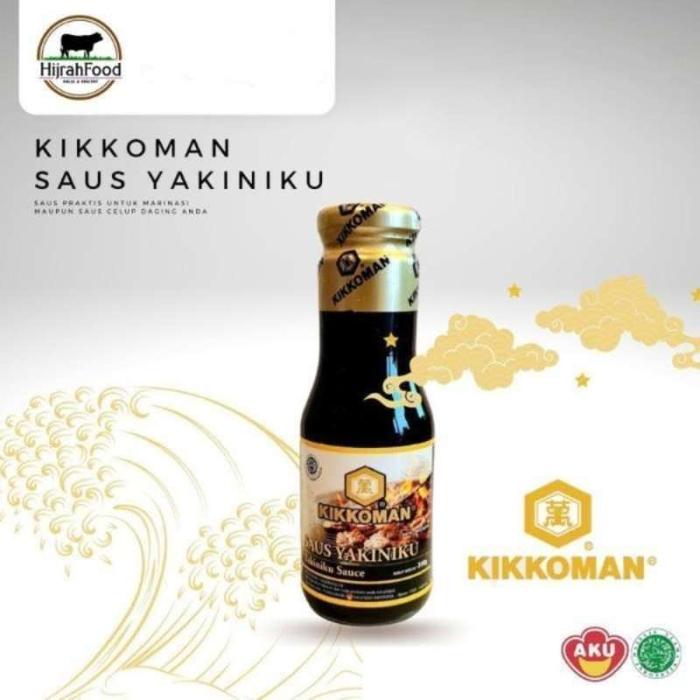 Gambar Kikkoman Yakiniku Sauce | Saus Yakiniku - Halal (Qty. 300 gr) - Normal dari Hijrahfood Meatshop Depok undefined Tokopedia