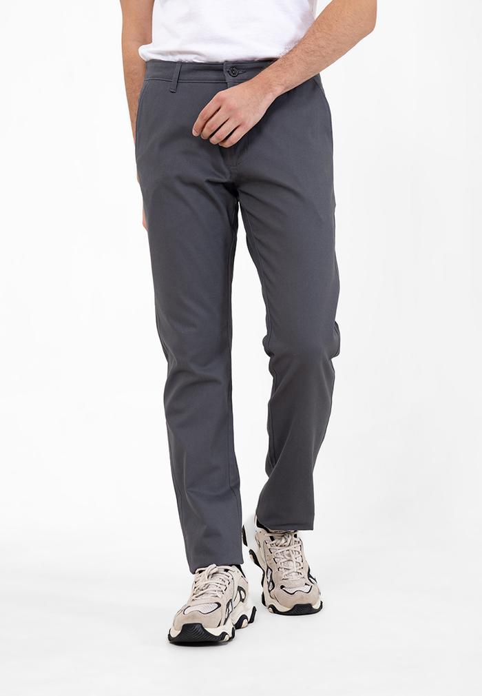 Gambar MEN'S TOP Celana Panjang Chino Pria Slim Fit PANTALON - DARK GREY - DARK GREY, 31 dari Men's Top Official undefined Tokopedia