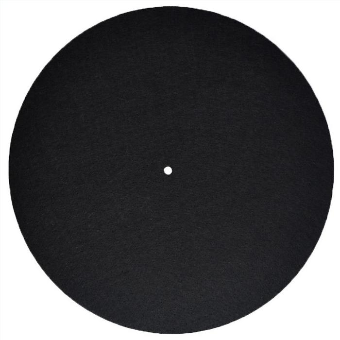 Gambar Felt Turntable Platter Mat Anti-Static Anti-Shake Slipmat Vinyl Record - Black dari Toko Plus ID undefined Tokopedia