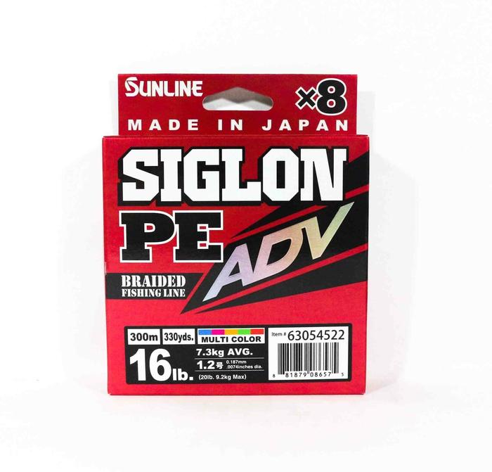 Sunline Siglon PE Advance X8 – Treccia Multi 300m, 1.5 (18LB), 0.209mm - Foto 2