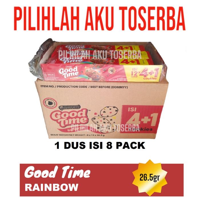 Gambar Good Time Cookies RAINBOW 16 gr menjadi 26 gr Singles Pack - HARGA dari nofyan store undefined Tokopedia