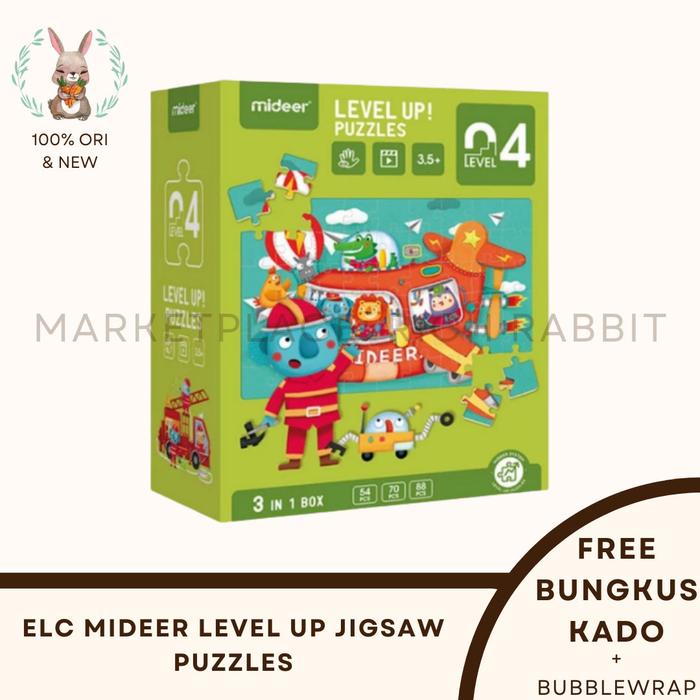 Gambar ELC Early Learning Centre Mideer Level Up Jigsaw Puzzles for Kids dari Artha Mandiri Shop undefined Tokopedia