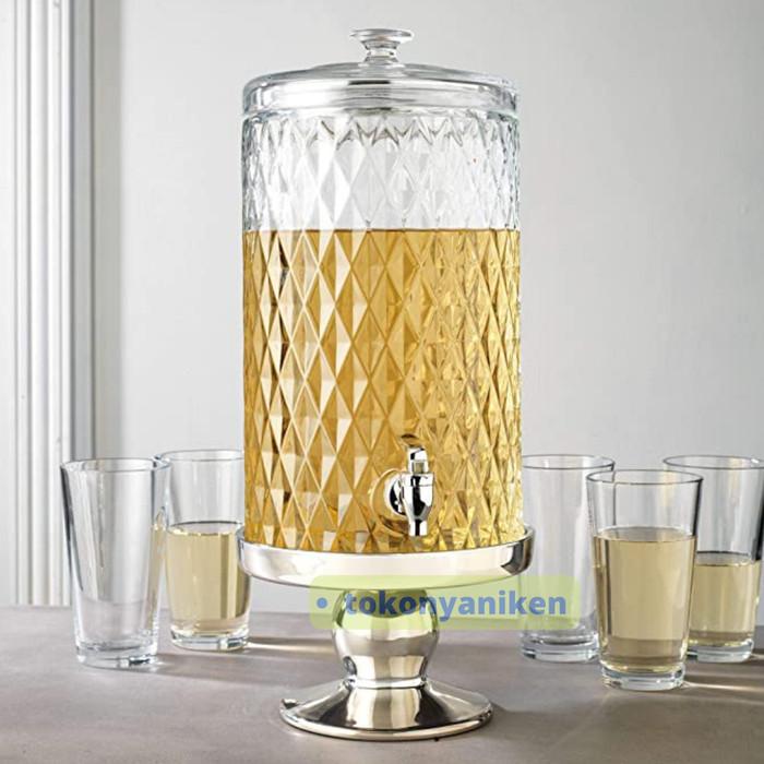 Dispenser Minuman Cold Glass Water Tank Dispenser Infused Water