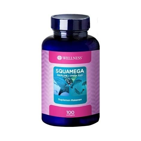 Gambar Wellness Vitamin Squamega 100 Squalene Omega 369 3 6 9 Otak Mata dari vivine undefined Tokopedia