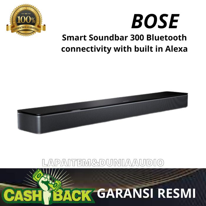 Bose Smart Soundbar 300 Bluetooth Connectivity With Built In Alexa