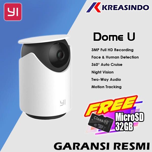 Jual Dijual Xiaoyi YI Dome U 3MP IPCAM IP Camera Wifi Garansi